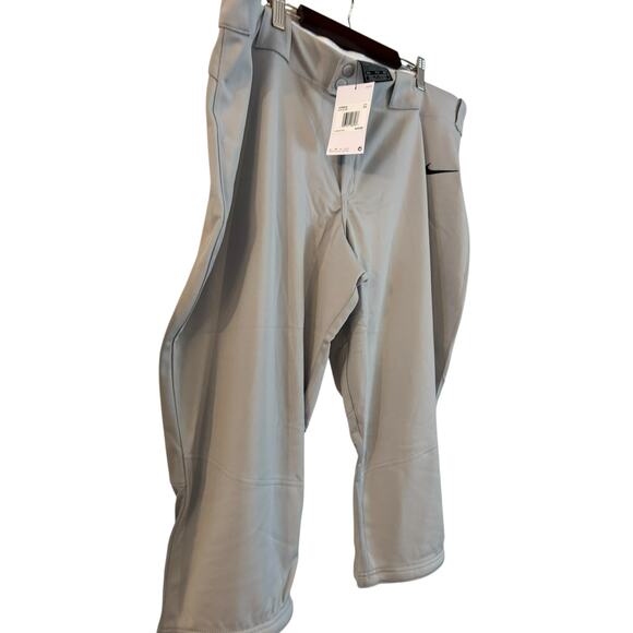 NWT Nike Women's Vapor Select Softball Pants size XXL Gray Dri Fit - Picture 3 of 6